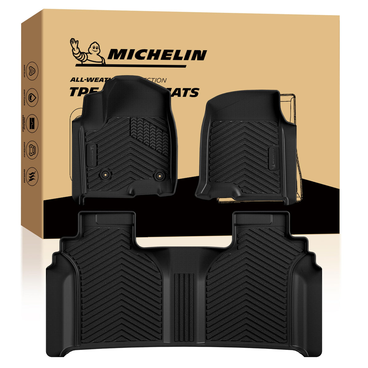 Chevy & GMC All-Weather Vehicle Floor Mats