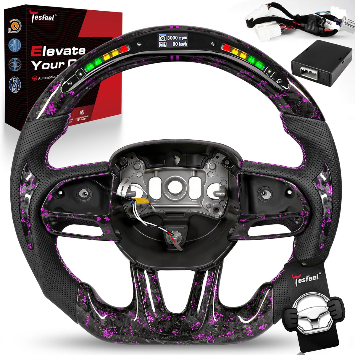 Dodge Challenger Performance Steering Wheel