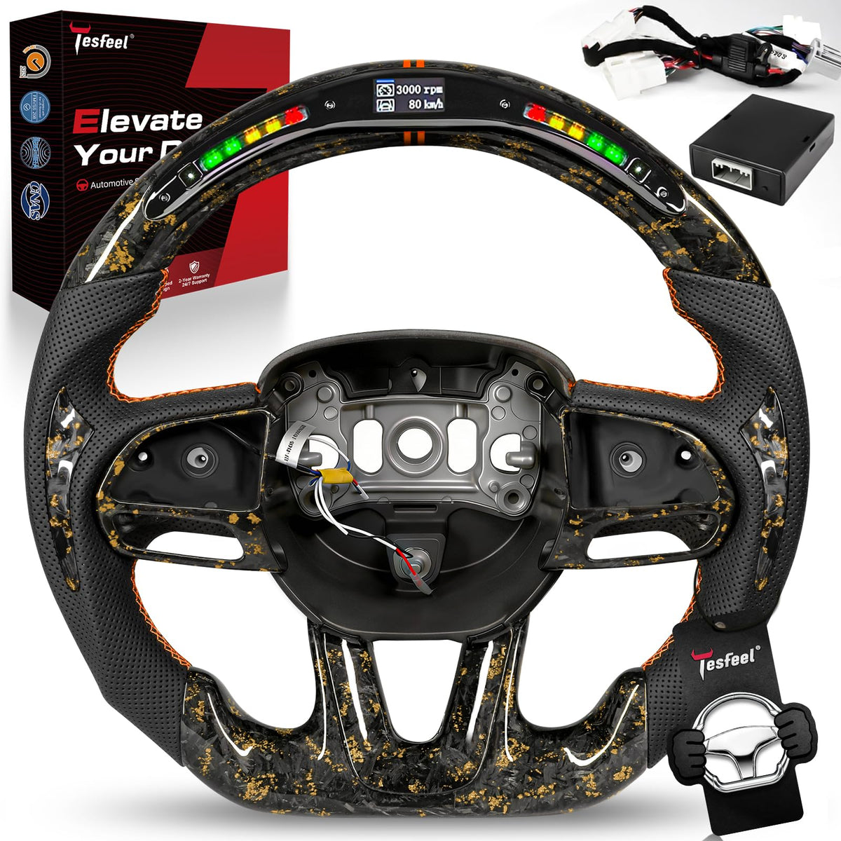 Dodge Challenger Performance Steering Wheel