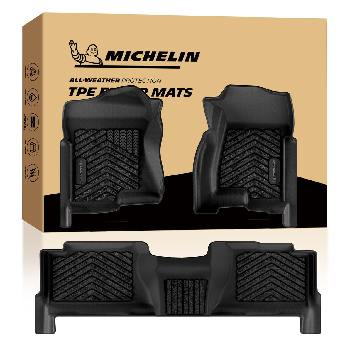 Chevy & GMC All-Weather Vehicle Floor Mats