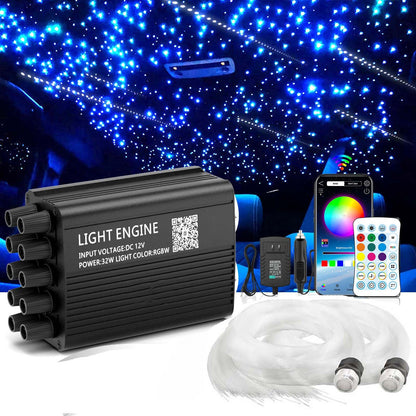 Fiber Optic Ambient Interior Lighting Kit