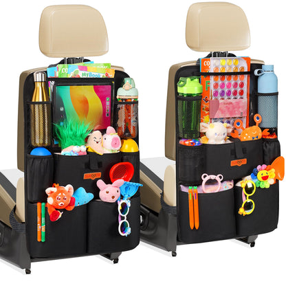 8-Pocket Backseat Organizer With Tablet Holder