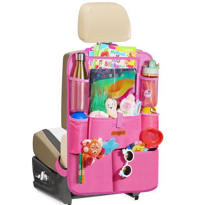 8-Pocket Backseat Organizer With Tablet Holder