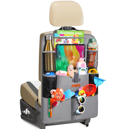 8-Pocket Backseat Organizer With Tablet Holder