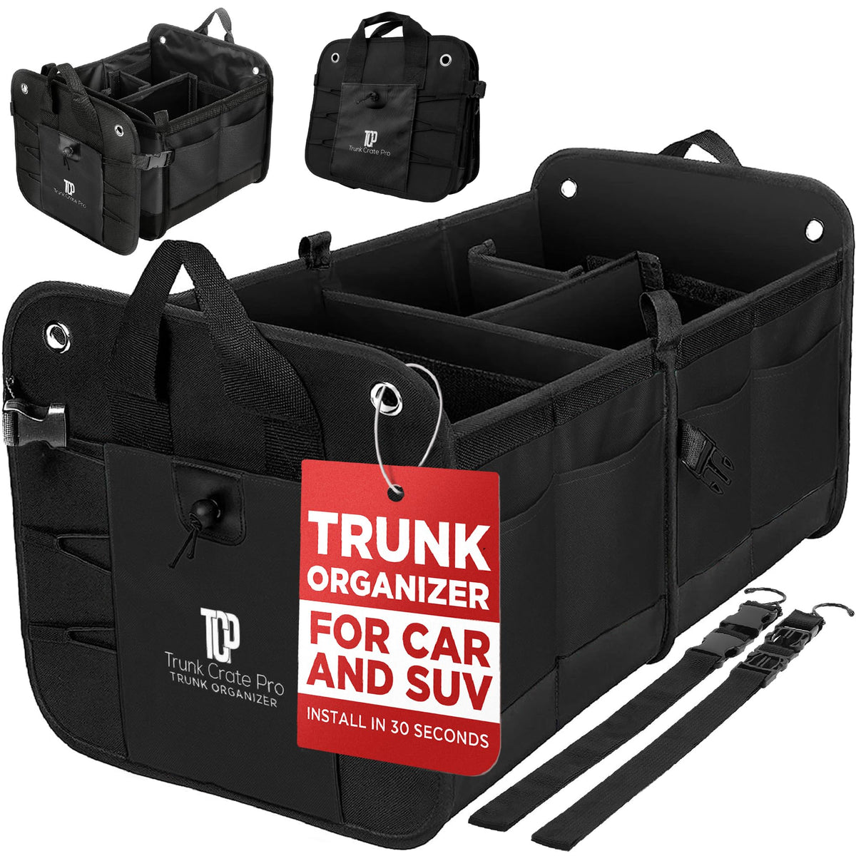 Collapsible Trunk Organizer for SUVs and Cars