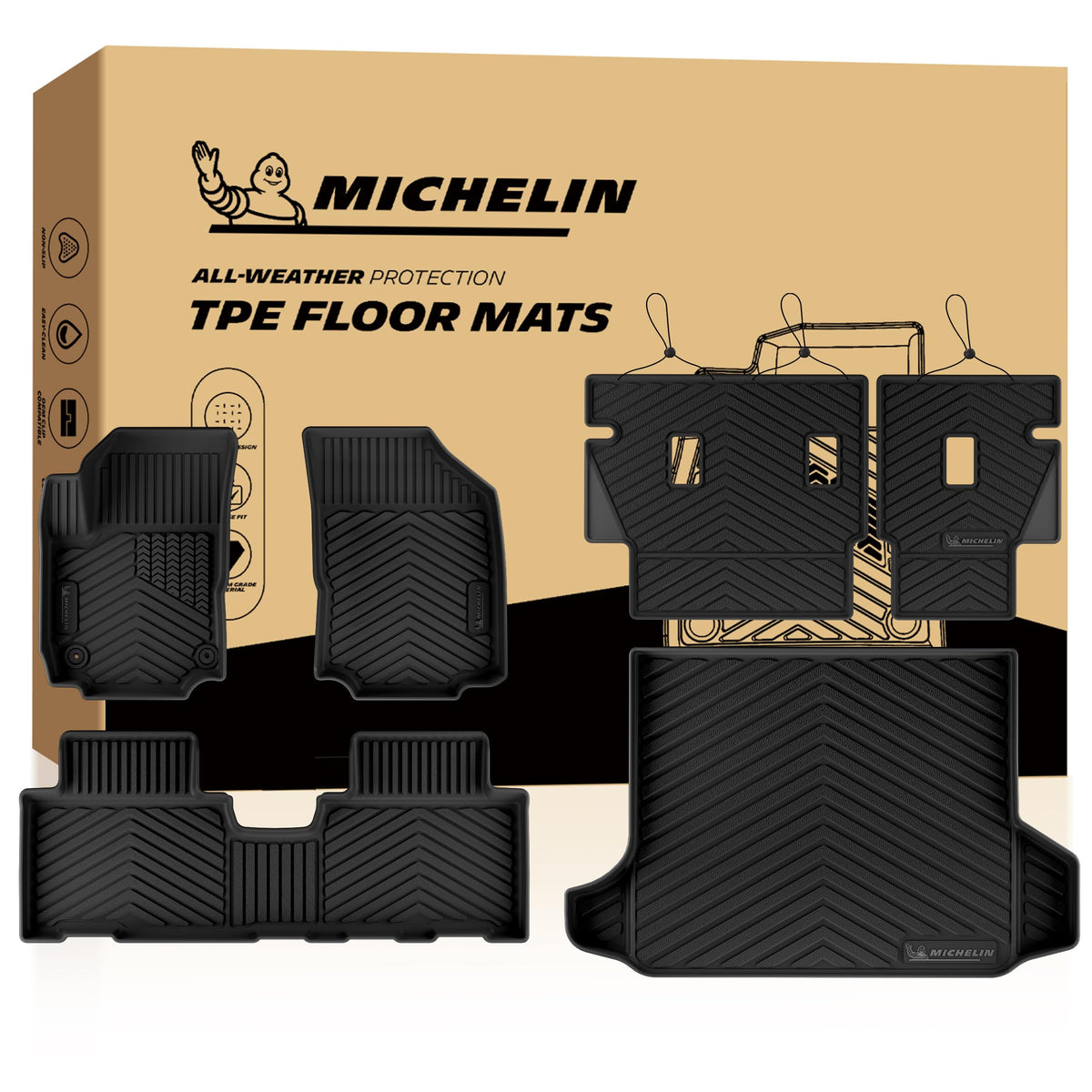 Chevy & GMC All-Weather Vehicle Floor Mats