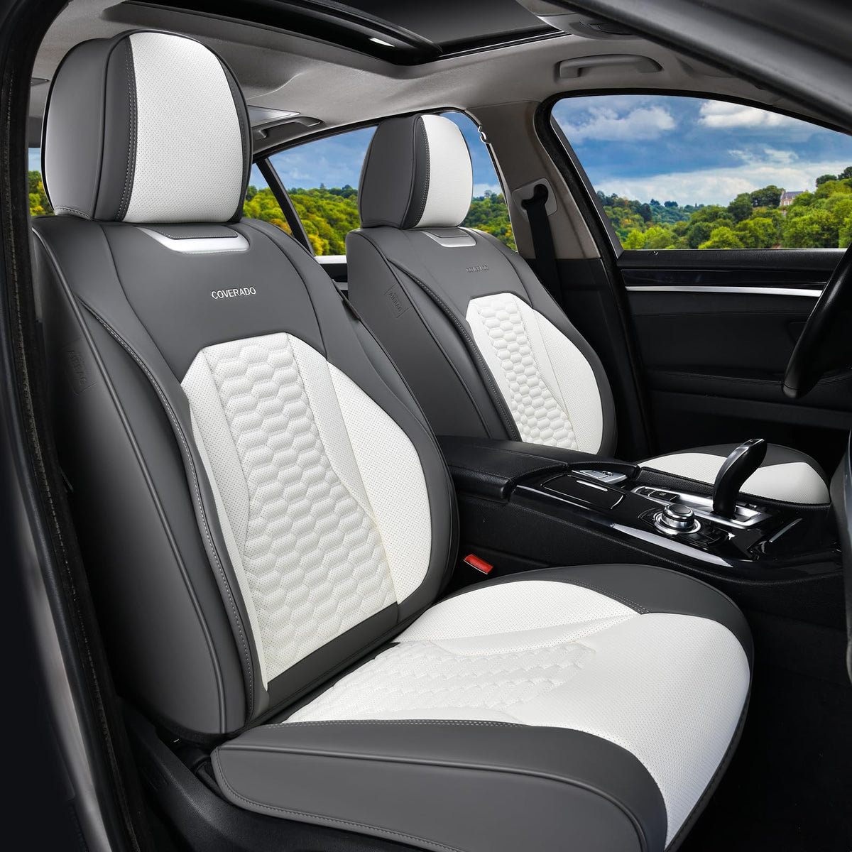 Universal Car Seat Covers for Front and Rear Seats