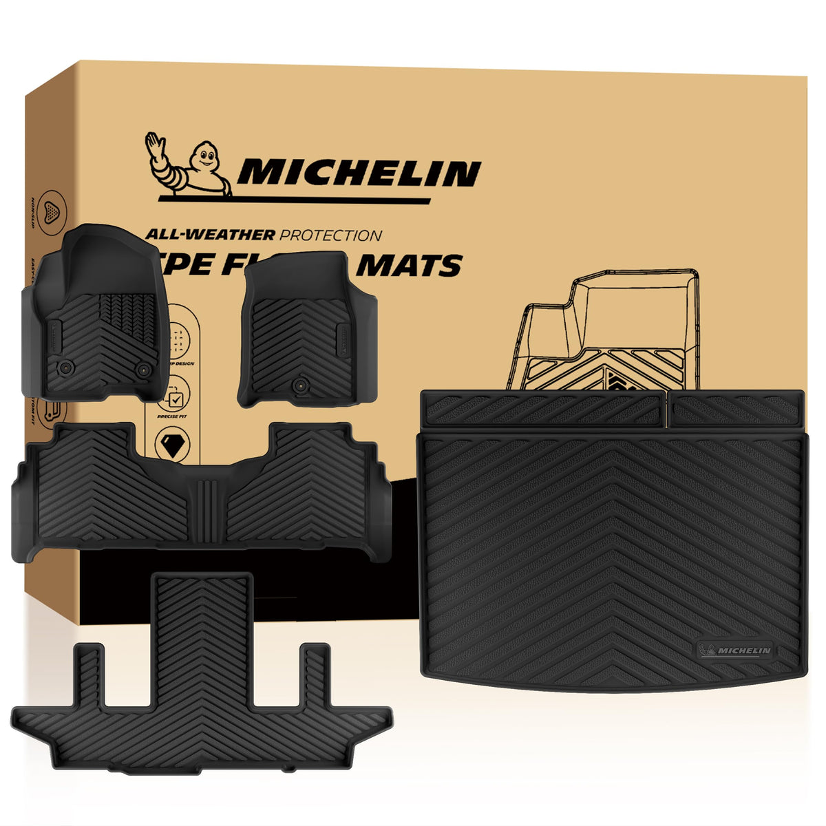 Chevy & GMC All-Weather Vehicle Floor Mats