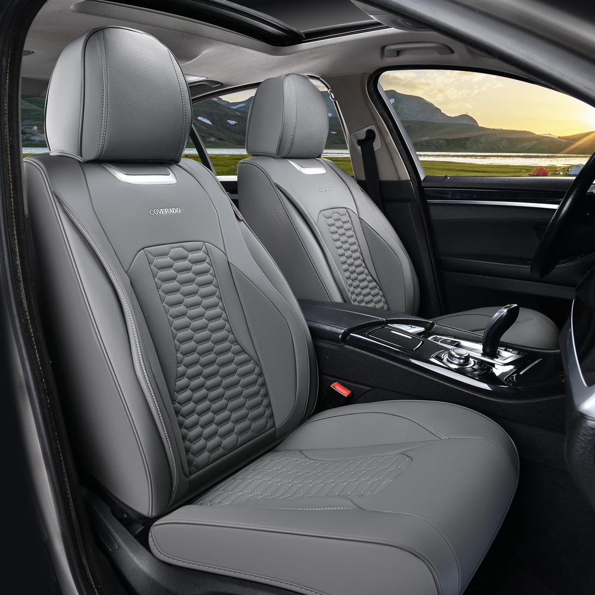 Universal Car Seat Covers for Front and Rear Seats