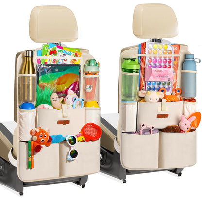 8-Pocket Backseat Organizer With Tablet Holder