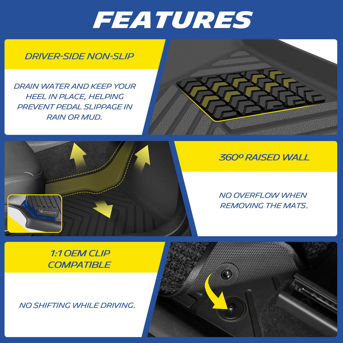Chevy & GMC All-Weather Vehicle Floor Mats