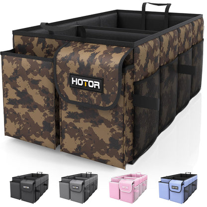 Foldable Trunk Organizer With Reinforced Storage