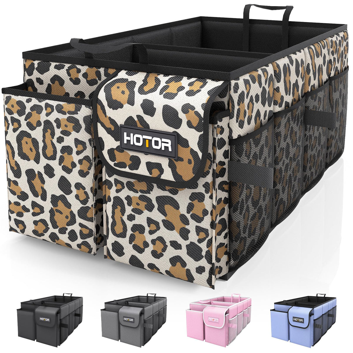 Foldable Trunk Organizer With Reinforced Storage