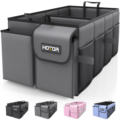 Foldable Trunk Organizer With Reinforced Storage