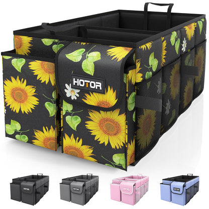 Foldable Trunk Organizer With Reinforced Storage