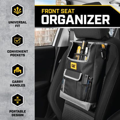 Cat-Themed Front Seat Organizer With Storage