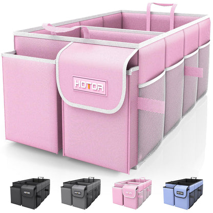 Foldable Trunk Organizer With Reinforced Storage