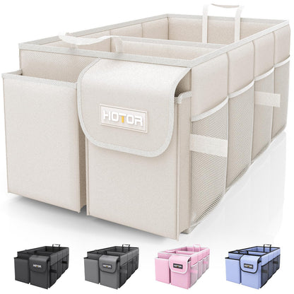 Foldable Trunk Organizer With Reinforced Storage