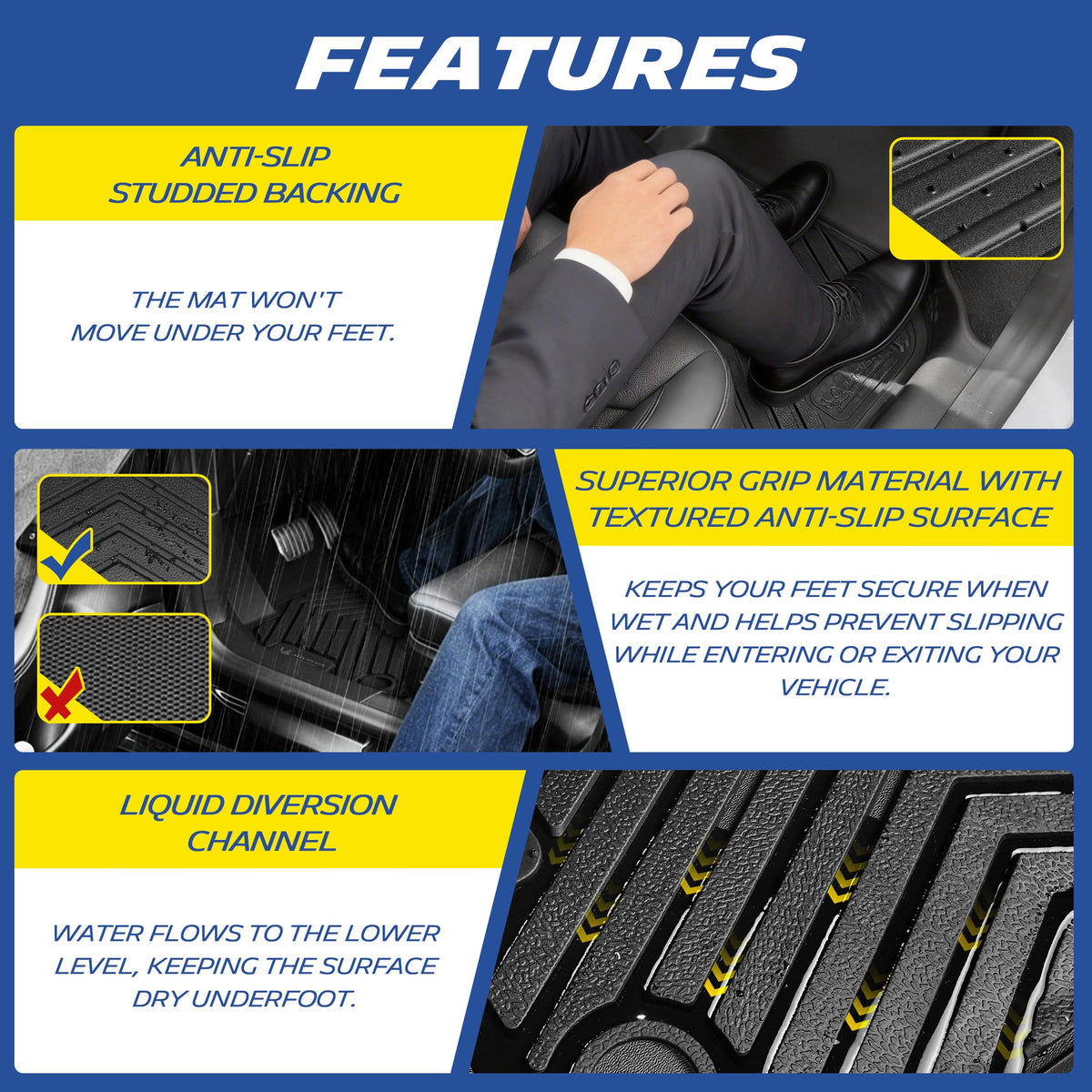 Chevy & GMC All-Weather Vehicle Floor Mats