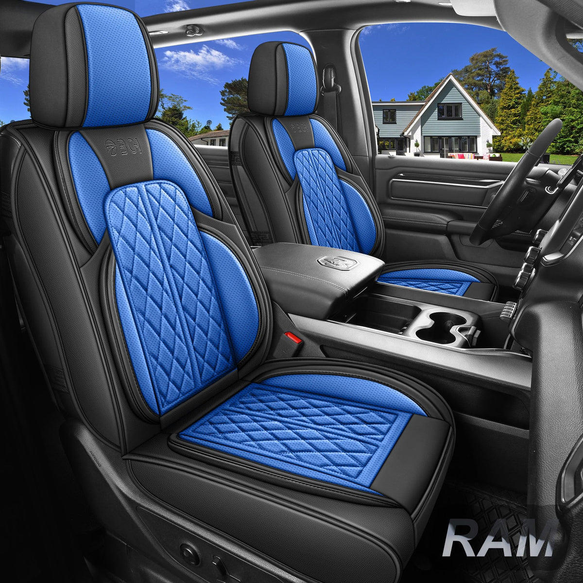 RAM Custom-Fit Seat Covers With Premium Finish