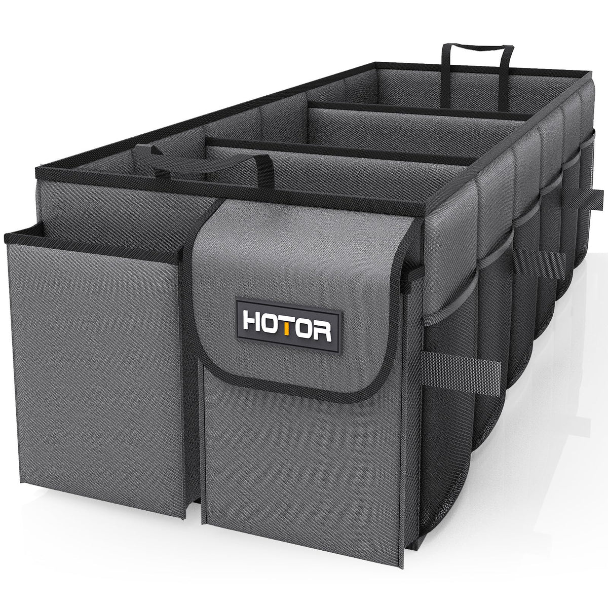 Foldable Trunk Organizer With Reinforced Storage