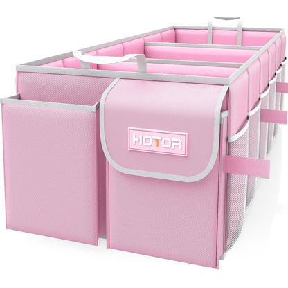 Foldable Trunk Organizer With Reinforced Storage