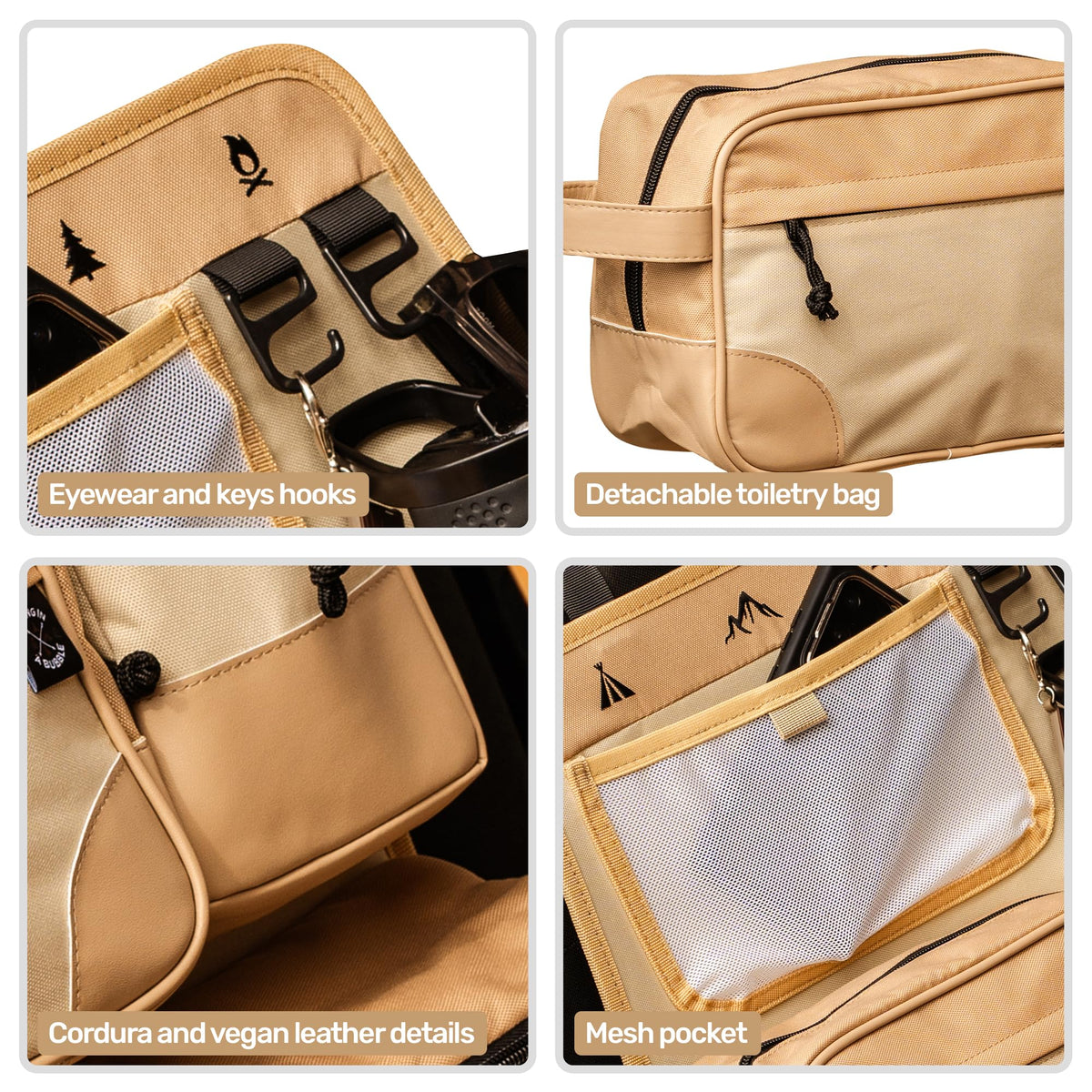 Premium Seat Back Organizer for Cars and Campervans